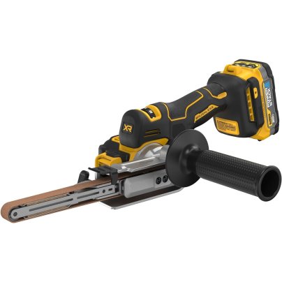 The Best Belt Sanders Option: DeWalt 20V Max XR 18” Bandfile Kit