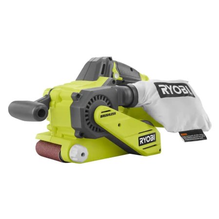  The Best Belt Sanders Option: Ryobi 18V One+ 3” x 18” Brushless Belt Sander