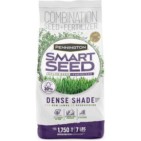  The Pennington Smart Seed Dense Shade Grass Seed Mix n a white background