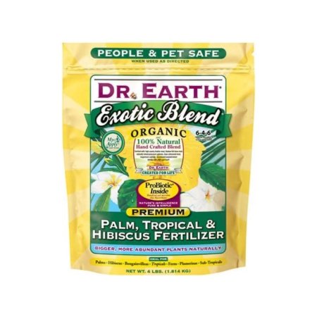  The Best Fertilizer For Plumerias Option: Dr. Earth Organic and Natural Exotic Blend