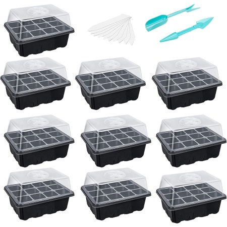  The Best Seed Starting Trays Option: Bonviee 10-Pack Seed Starter Trays