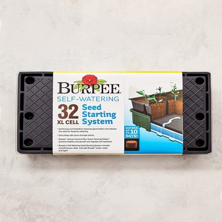  The Best Seed Starting Trays Option: Burpee 32-Cell Self-Watering Ultimate Grow System