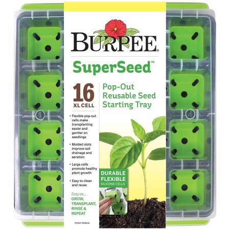  The Best Seed Starting Trays Option: Burpee SuperSeed Seed Starting Tray