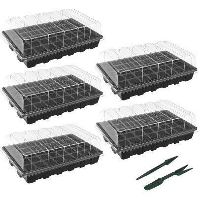 The Best Seed Starting Trays Option: Gardzen 40-Cell Plant Tray