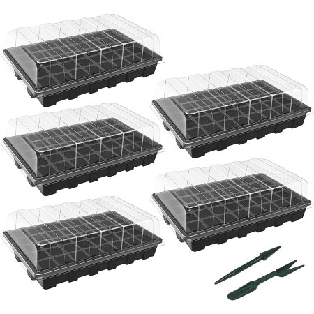  The Best Seed Starting Trays Option: Gardzen 40-Cell Plant Tray