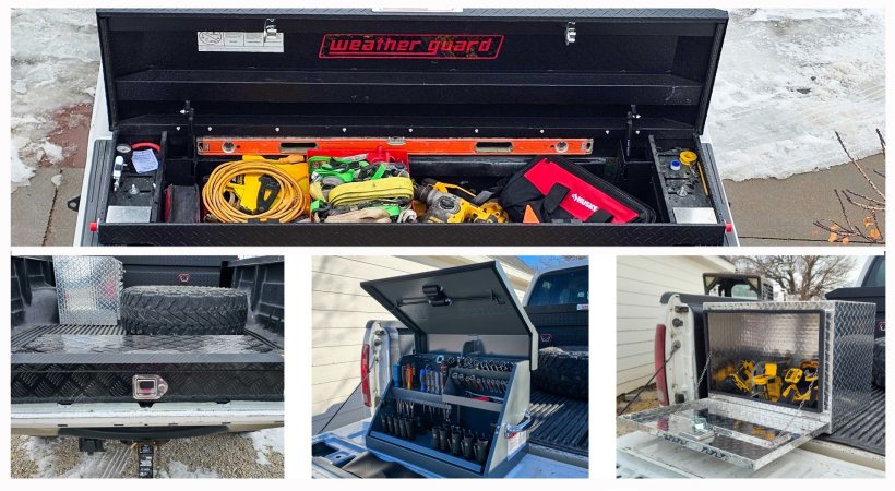 Group shot of Truck Tool Boxes