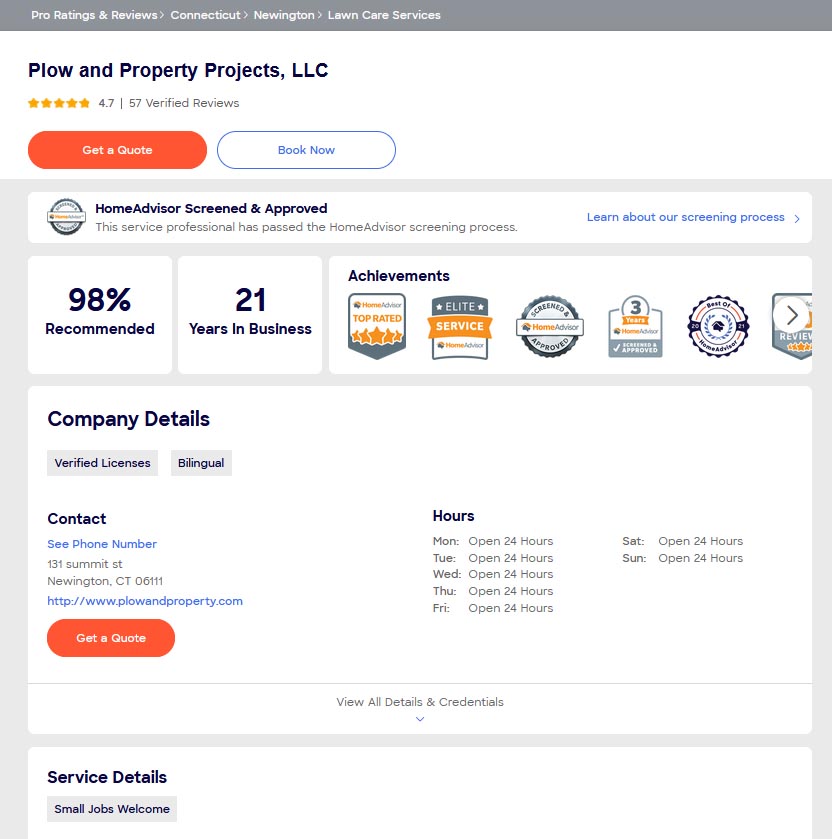 HomeAdvisor Review