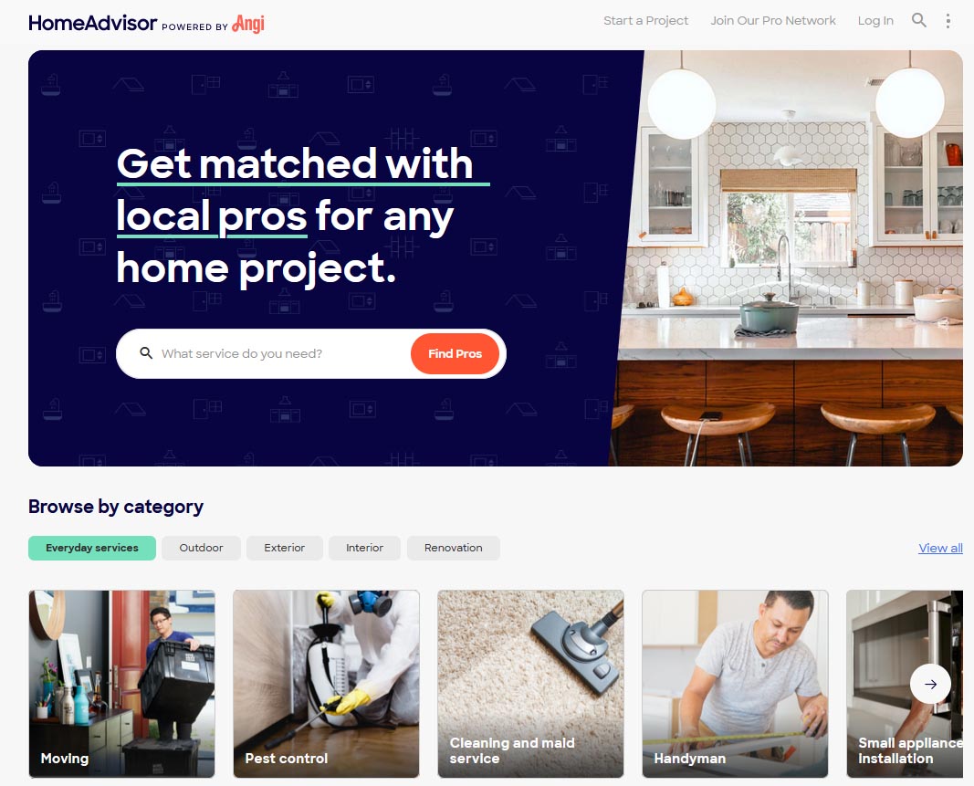 HomeAdvisor Review