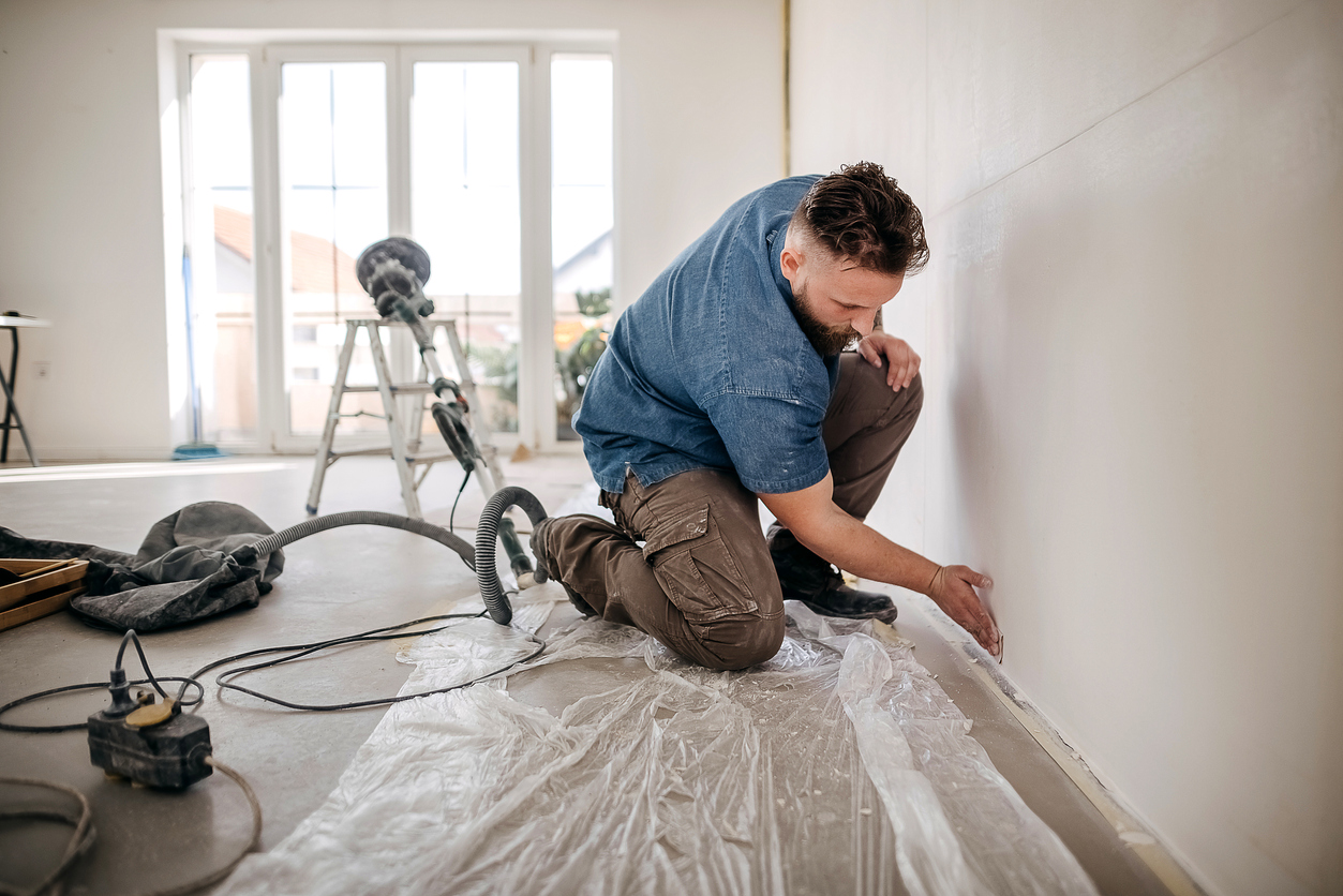 signs of water damage in walls