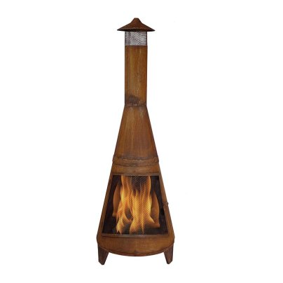 The Best Chimineas Option Sunnydaze Rustic Wood-Burning Chiminea