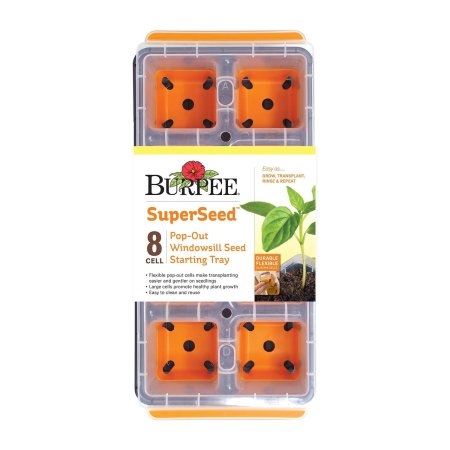  Best Seed Starting Trays Option:Burpee SuperSeed Windowsill Seed Starting Tray