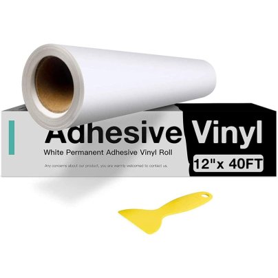 The Best Vinyl for Cricuts Option: HTVRONT Permanent Adhesive Vinyl