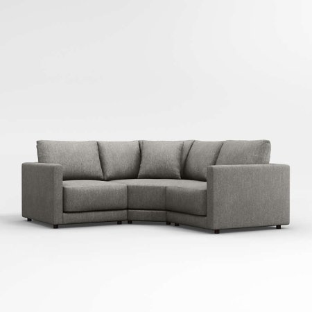  The Best Sectionals for Small Spaces Option: Crate & Barrel Gather Deep L-Shape Sectional