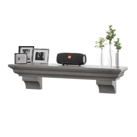  The Best Fireplace Mantels Option: Mistana Cleitus Fireplace Mantel Shelf