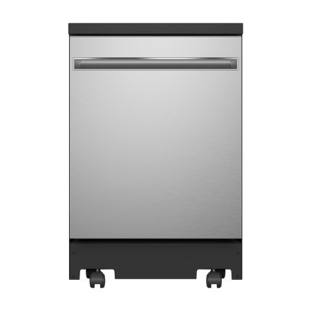  The Best GE Dishwashers Option: GE Stainless Steel Interior Portable Dishwasher