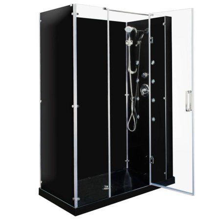  The Best Shower Kits Option: Steam Planet Kascade Hinged Shower Kit