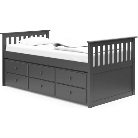  The Best Trundle Beds Option: Storkcraft Marco Island Captain’s Bed With Trundle