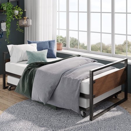  The Best Trundle Beds Option: Zinus Suzanne Daybed With Trundle