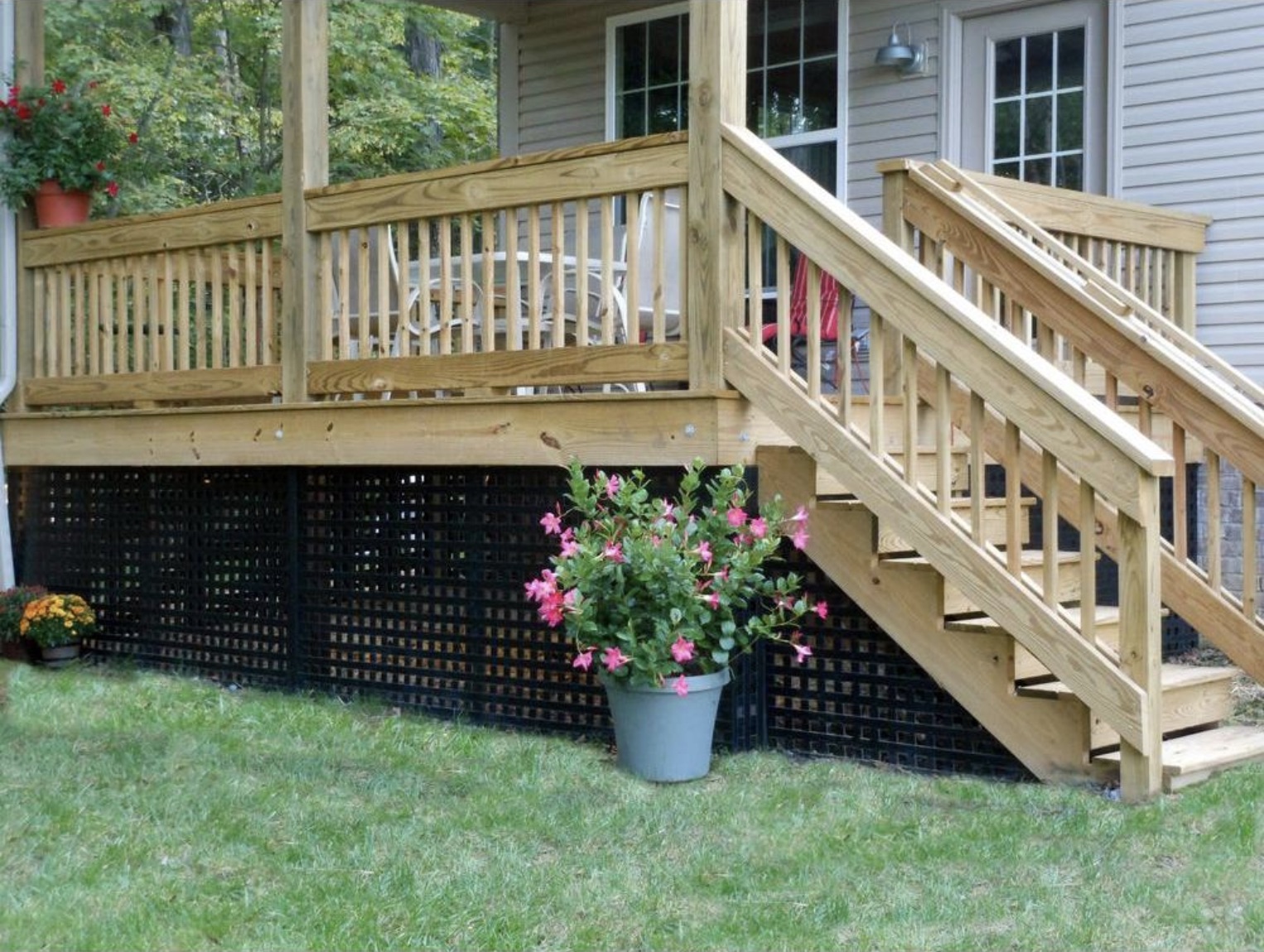 deck skirting ideas