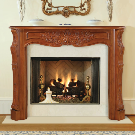  The Best Fireplace Mantels Option: Pearl Mantels Deauville Wood Mantel Surround