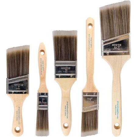  The Best Paint Brushes for Cabinets Option: Pro Grade 5-Piece Paint Brush Set