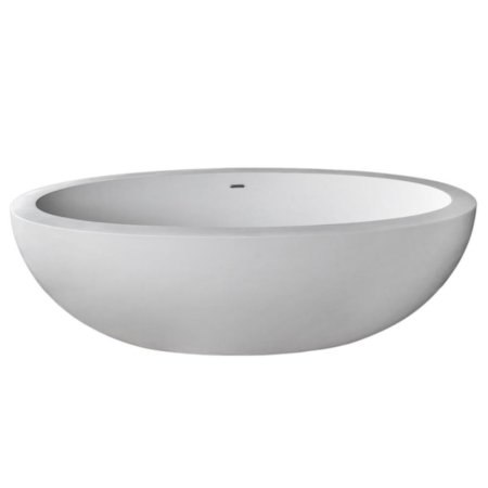  The Best Freestanding Tubs Option: Anzzi Lusso 75.5-Inch Man-Made Stone Bathtub