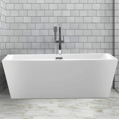  The Best Freestanding Tubs Option: Vanity Art 59-Inch Freestanding Soaking Bathtub