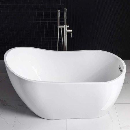  The Best Freestanding Tubs Option: Woodbridge 54-Inch Acrylic Soaking Tub