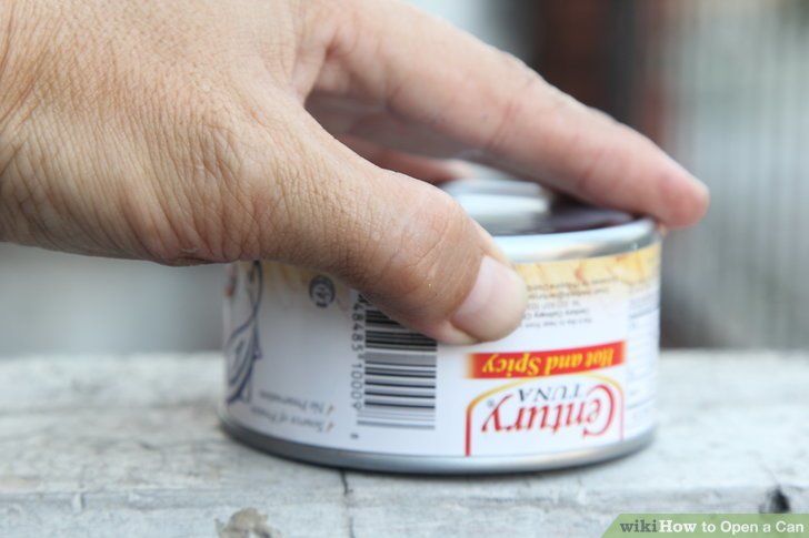 how to open a can without a can opener