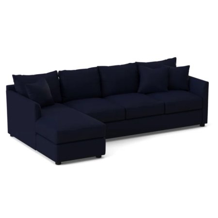  The Best Sectionals For Small Spaces Option: Joss & Main Cecelia 2-Piece Chaise Sectional