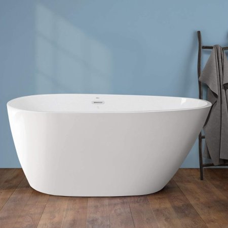  The Best Freestanding Tubs Options: FerdY Tamago 55-Inch Acrylic Freestanding Bathtub