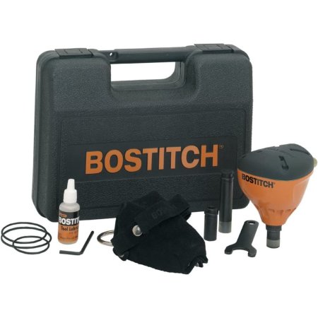  The Bostitch Impact Nailer Kit on a whit background.