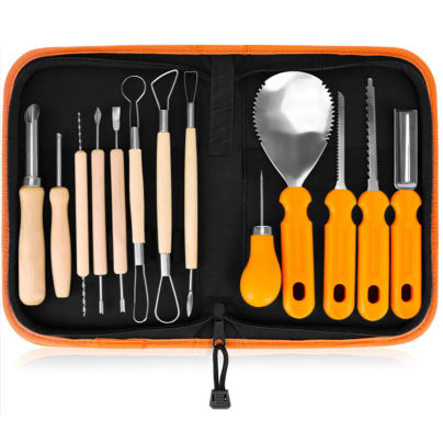 The Best Pumpkin Carving Tools Option: Elmchee Halloween Pumpkin Carving Tools