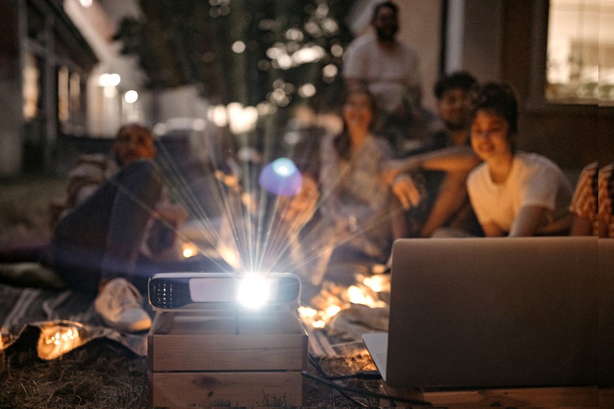 backyard movie night