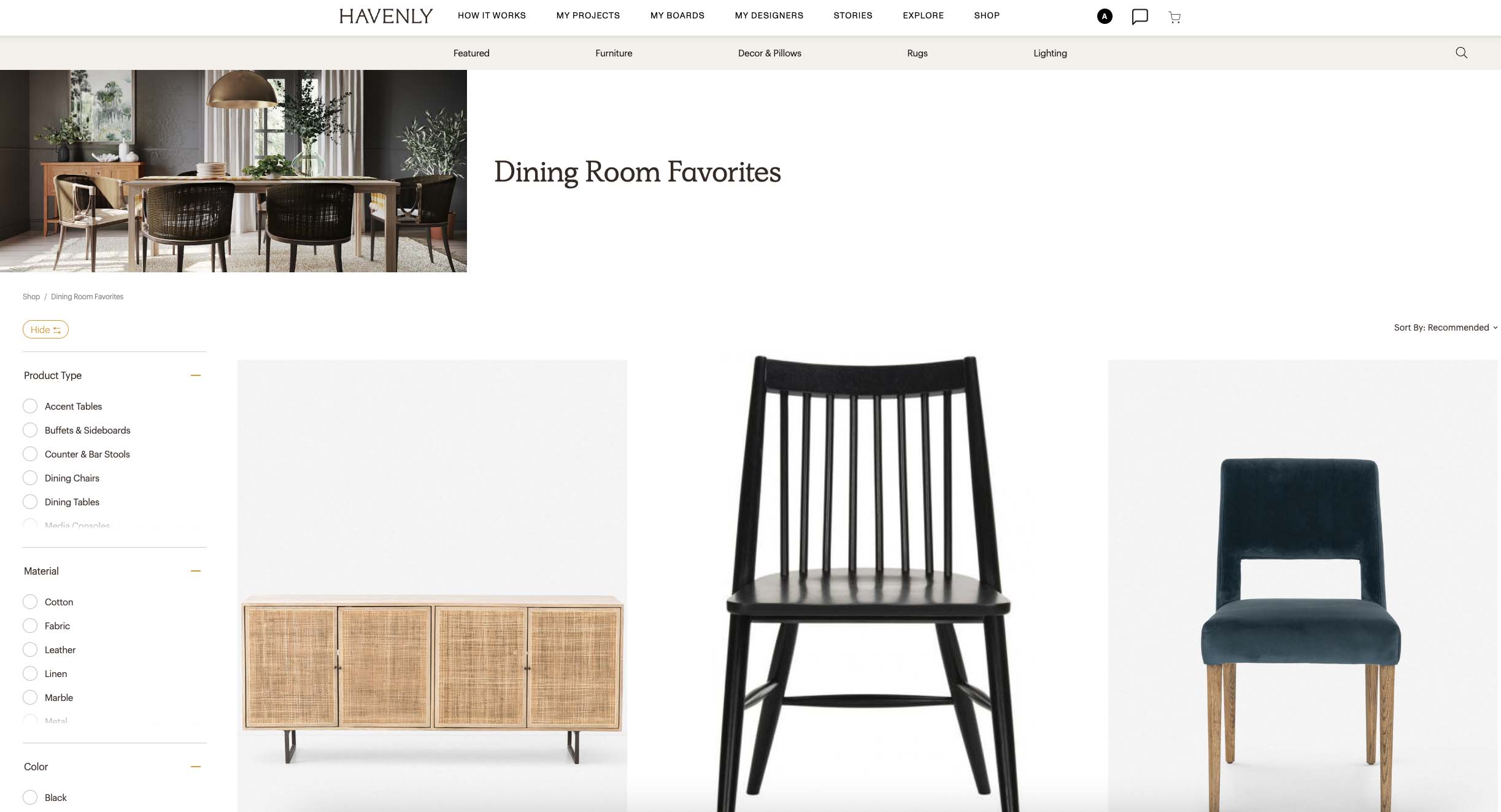 Havenly Review Purchase furniture