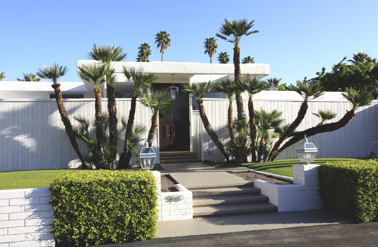 old houses palm springs California