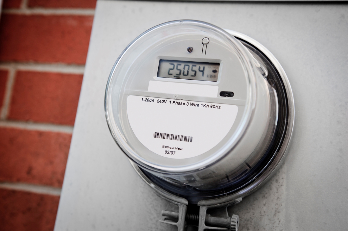 how to read an electric meter - digital power meter