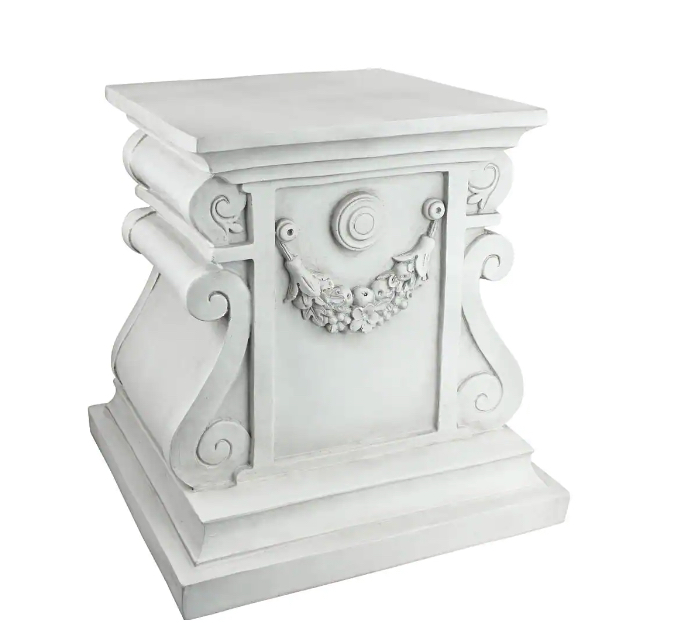 Home Depot outdoor living plinth statue