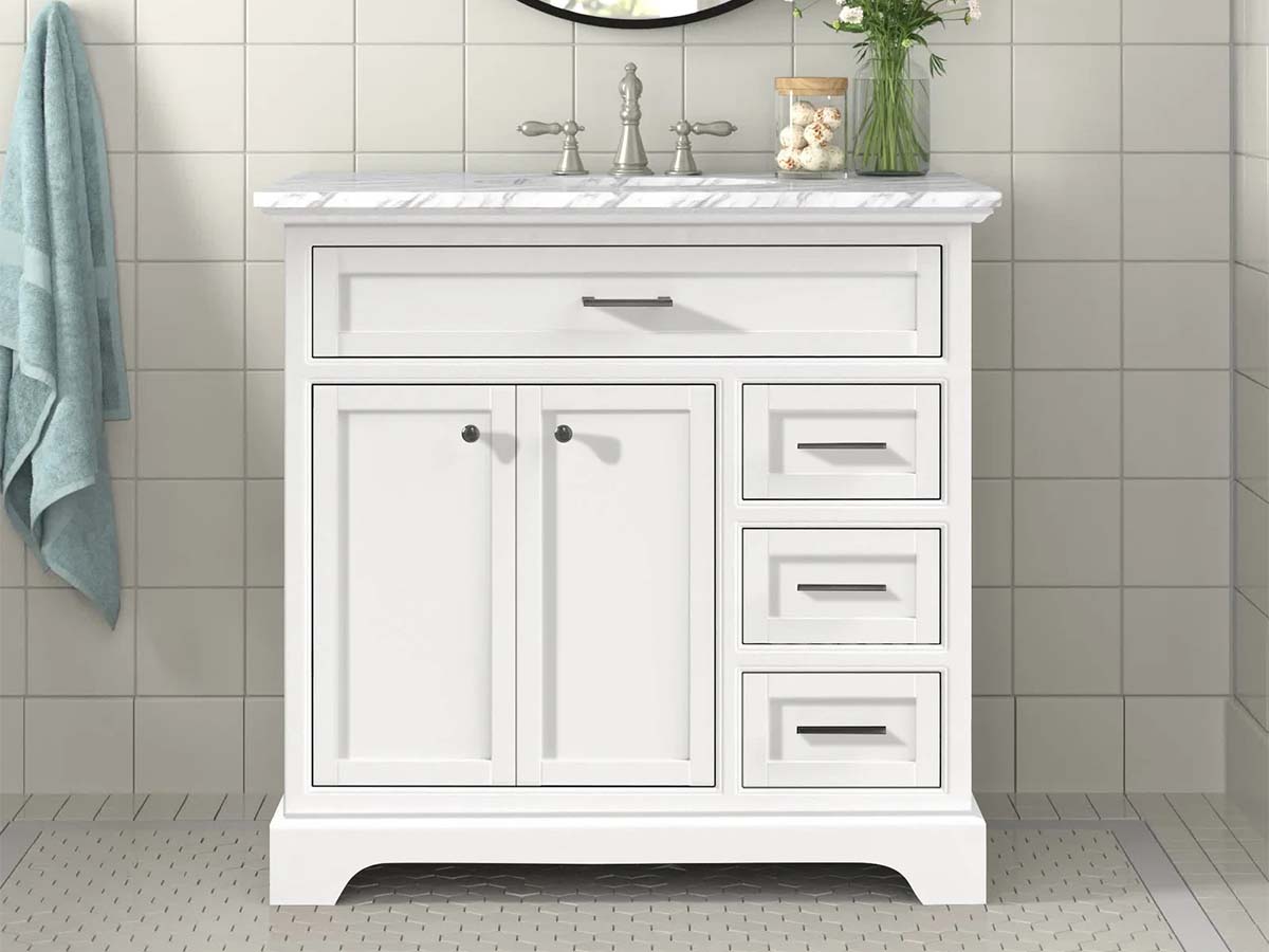 The Best Early Black Friday Deals Option Andover Mills Rossi Single Bathroom Vanity Set