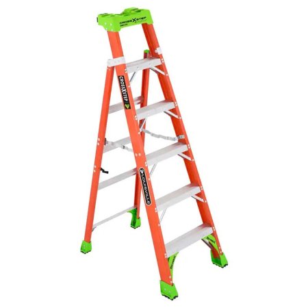  The Best Step Ladder Option: Louisville Ladder 6-Ft. Fiberglass Cross Step Ladder