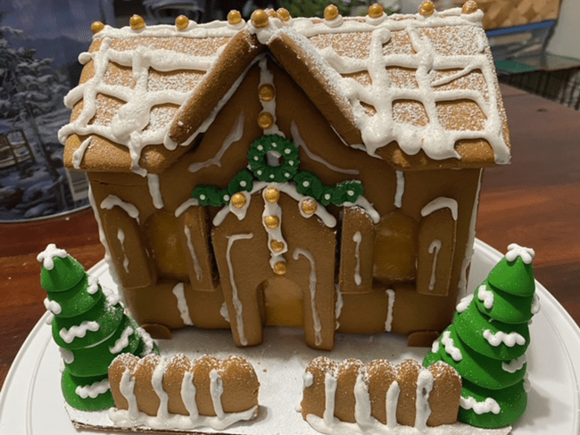 gingerbread house real estate listing - mark