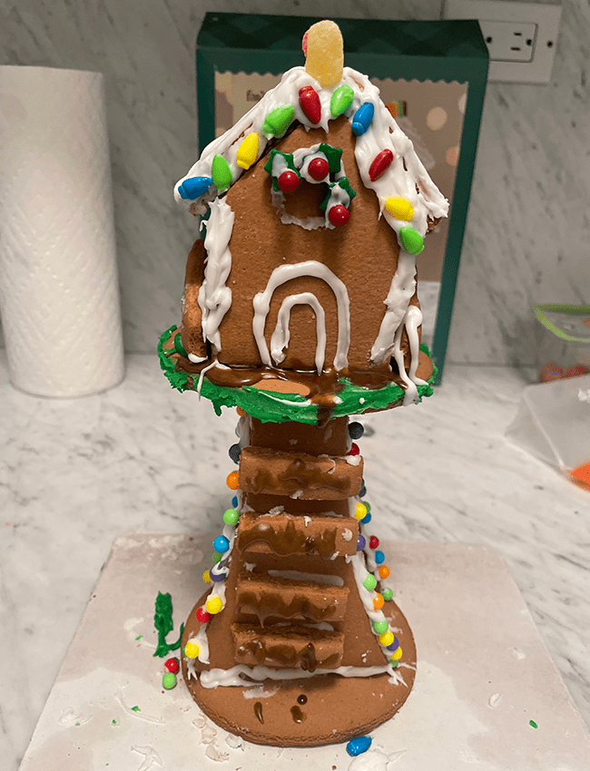 gingerbread house real estate listing - perri