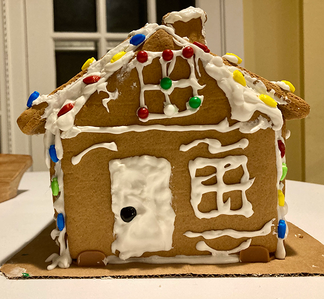 gingerbread house real estate listing - john