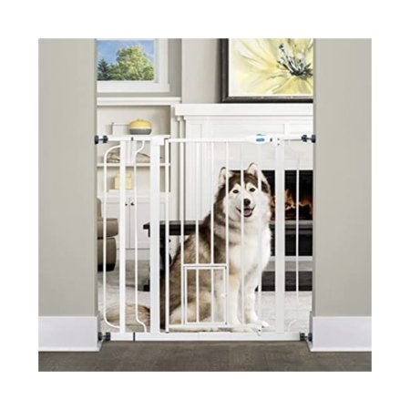  The Best Dog Gates Option: Carlson Extra Tall Walk Through Pet Gate With Door