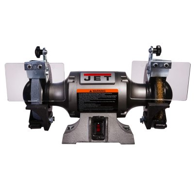 The Best Bench Grinders Option: Jet JBG-6W 6-Inch Shop Grinder With Wire Wheel