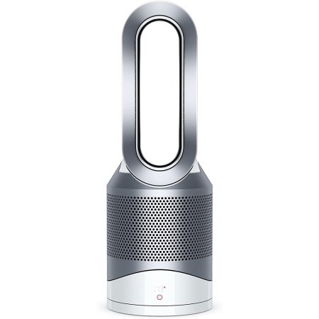  Dyson Pure Hot + Cool Link HP02 silver Air Purifier on white background