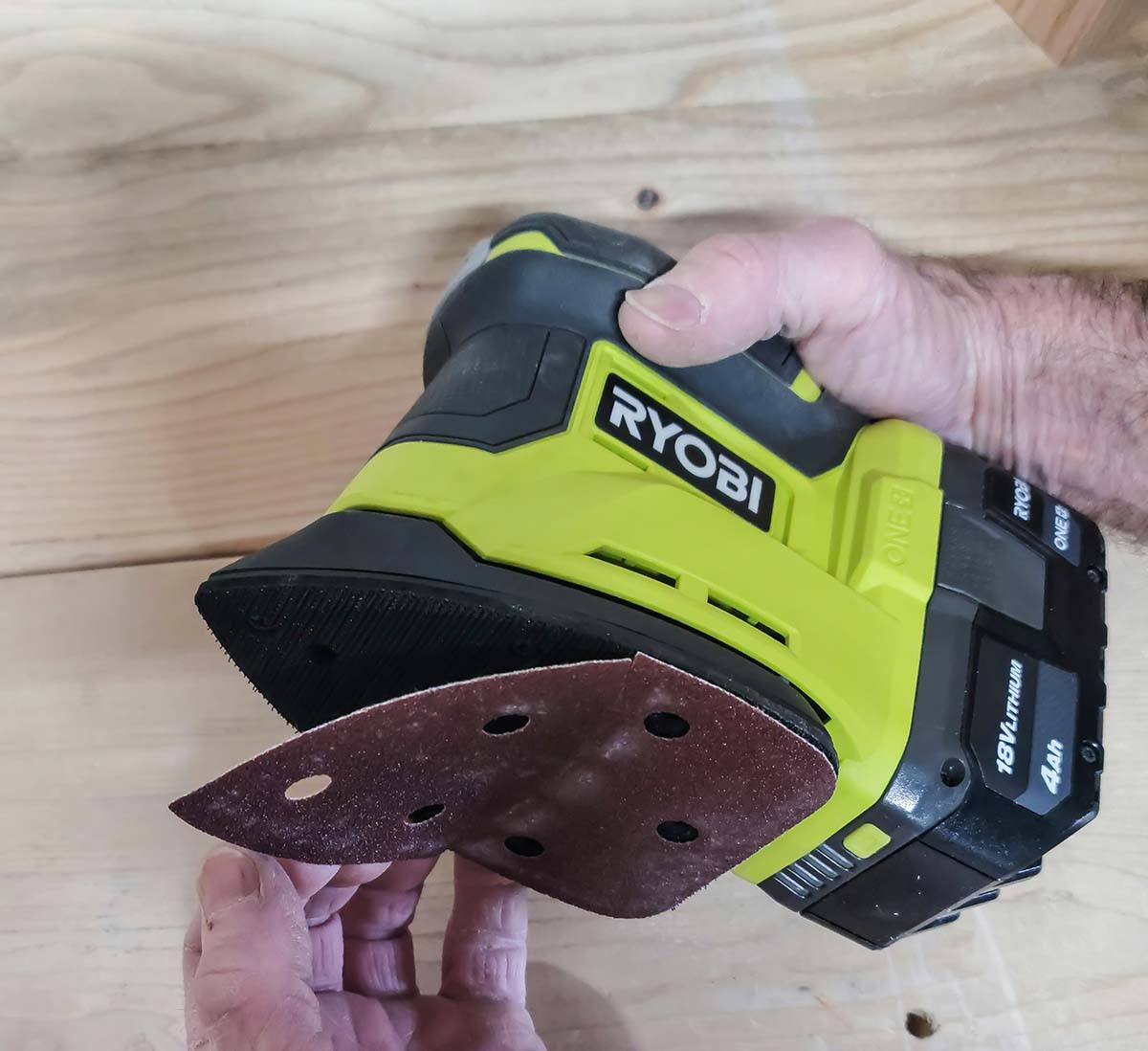 Ryobi Cordless Sander Review