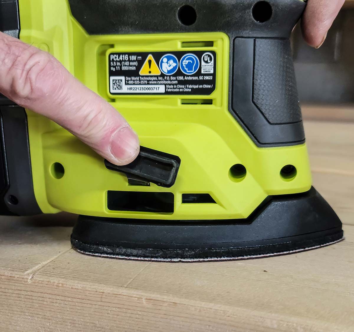 Ryobi Cordless Sander Review