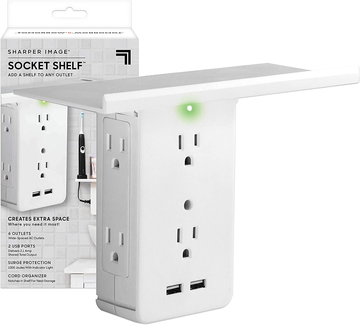 Amazon As Seen on TV Socket Shelf