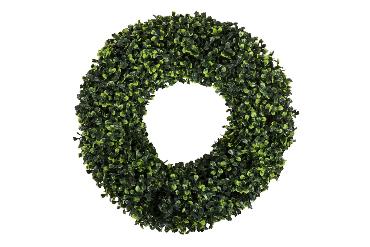 Best Front-Door Wreath Option Boxwood Wreath